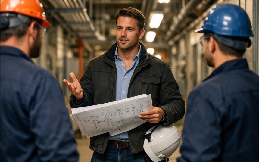 Chargé d'Affaires Electricité en réunion chantier tertiaire IDF — Salaires 2026 FacilityJob